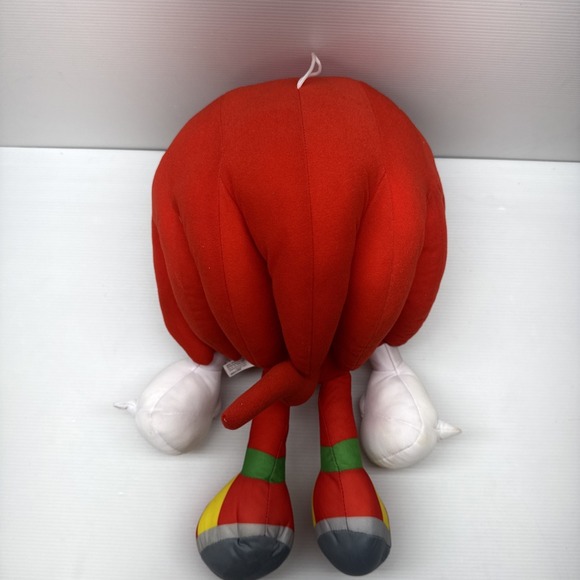 Toy Factory Sonic the Hedgehog Knuckles the Echidna Plush 18" SEGA - Picture 5 of 6